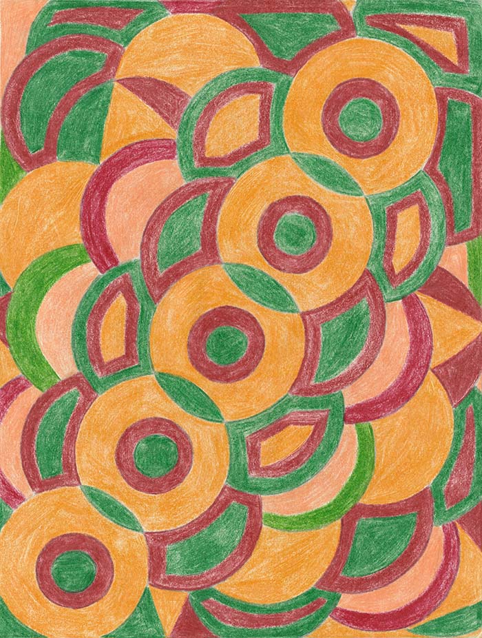 Collection 1 Number 5 9x12 Digital Download