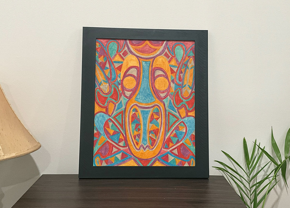 Geometric Wall Art - Collection 3 No.12 - 33.5x39.5cm