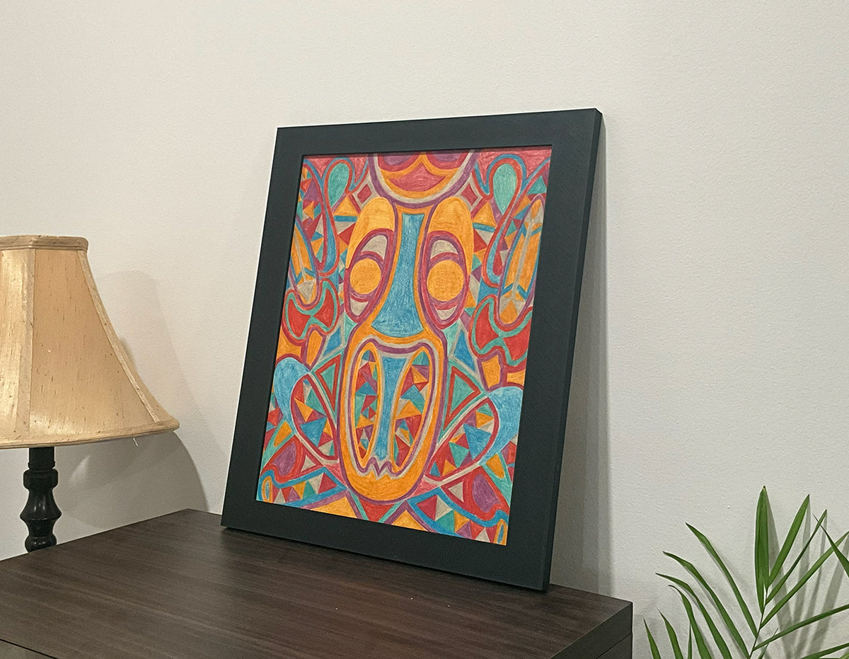 Geometric Wall Art - Collection 3 No.12 - 33.5x39.5cm