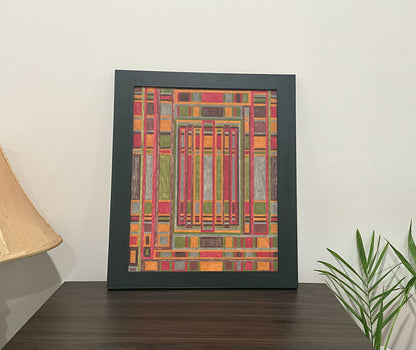 Geometric Wall Art - Collection 3 No.9 - 33.5x39.5cm