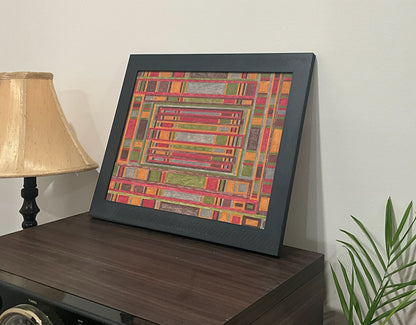 Geometric Wall Art - Collection 3 No.9 - 33.5x39.5cm