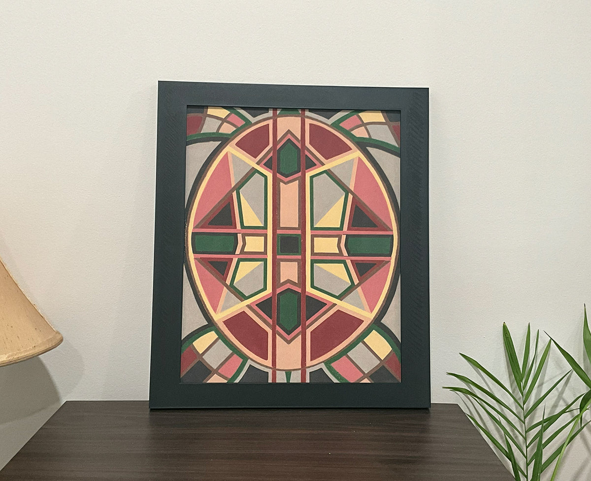 Geometric Wall Art - Collection 4 No.11 - 33.5x39.5cm