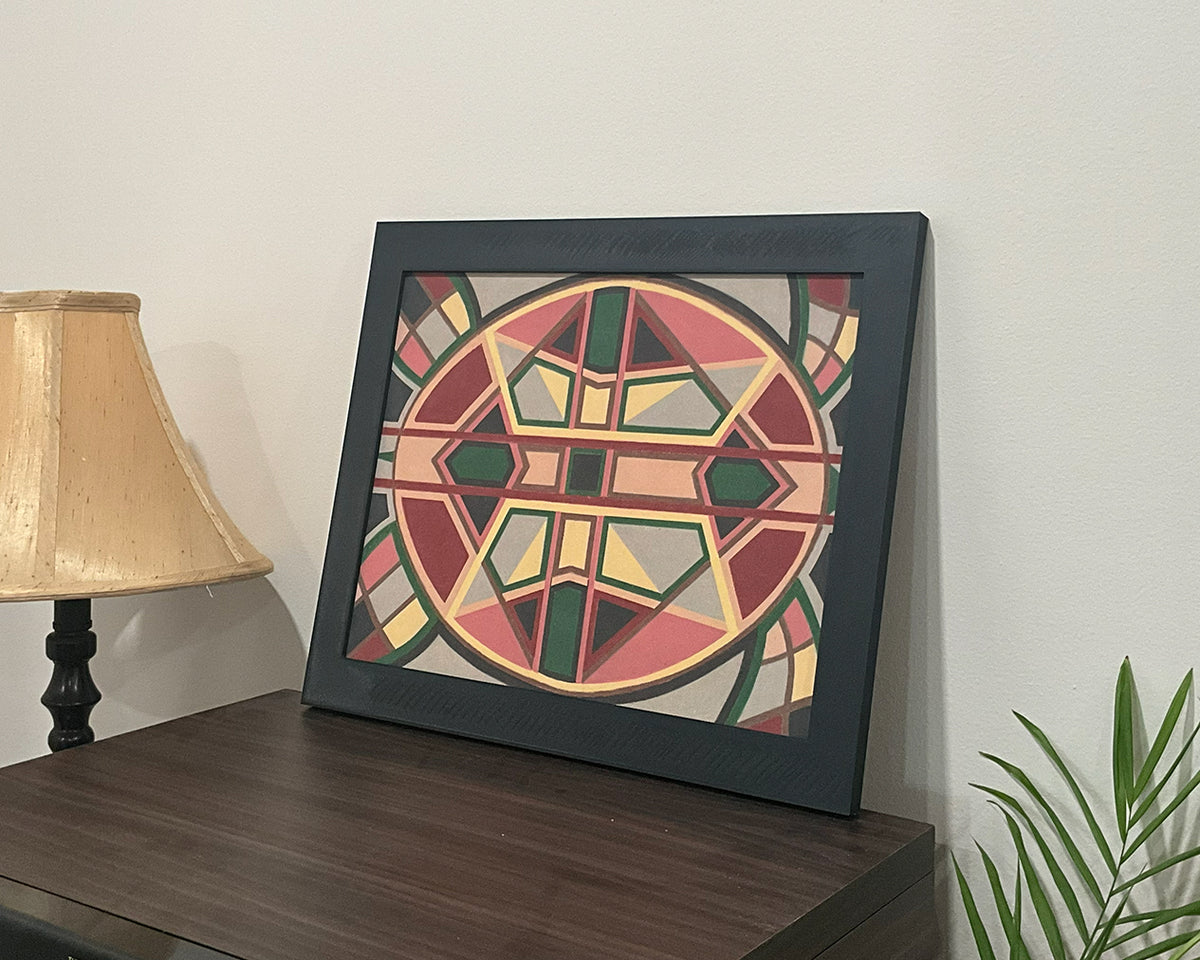 Geometric Wall Art - Collection 4 No.11 - 33.5x39.5cm