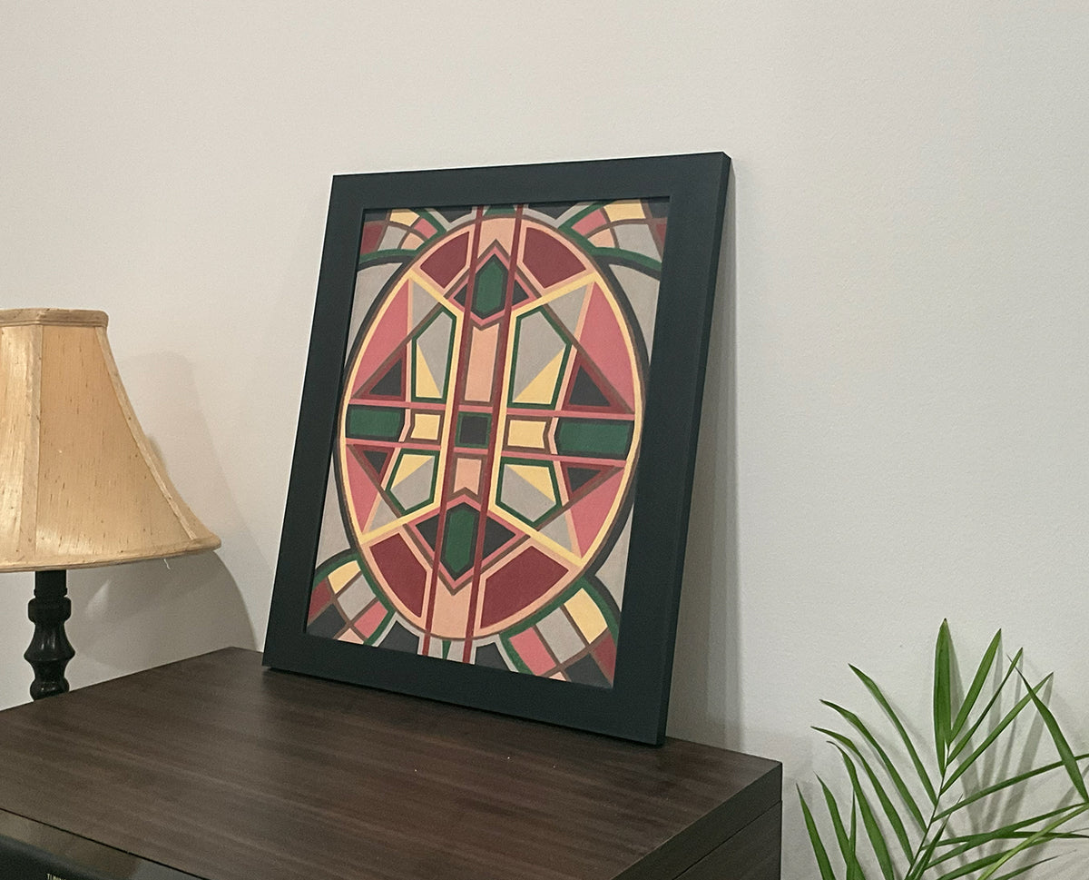 Geometric Wall Art - Collection 4 No.11 - 33.5x39.5cm